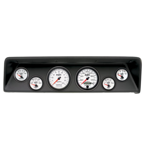 6 GAUGE DIRECT-FIT DASH KIT CHEVROLET NOVA 66-67 PHANTOM II