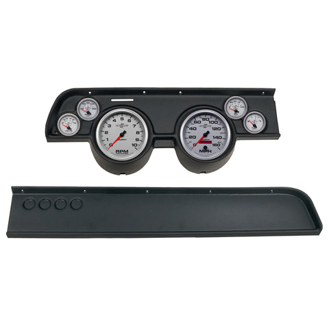 GAUGE KIT 6 PC (5" X2 2 1/16" X4) MERC COUGAR NO AC 67-68 ULTRA-LITE II