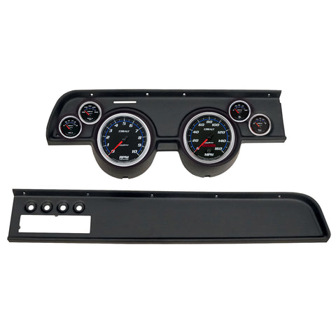 6 GAUGE DIRECT-FIT DASH KIT MERCURY COUGAR 67-68 COBALT