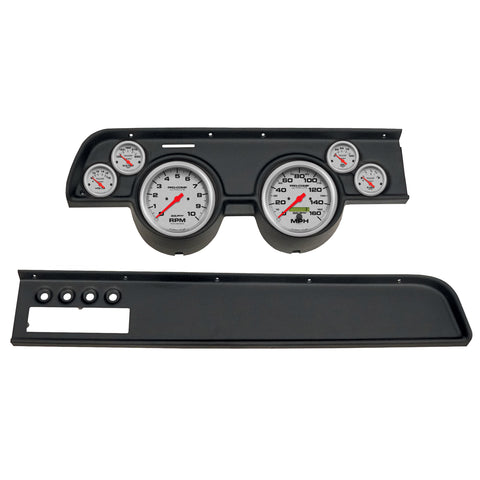 6 GAUGE DIRECT-FIT DASH KIT MERCURY COUGAR 67-68 ULTRA-LITE