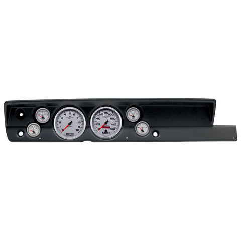 6 GAUGE DIRECT-FIT DASH KIT PLYMOUTH CUDA 67-69 ULTRA-LITE II