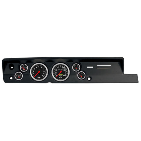 6 GAUGE DIRECT-FIT DASH KIT PLYMOUTH CUDA 67-69 SPORT-COMP