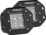 RIGID D-Series PRO LED Light Diffused Lens Flush Mount Pair