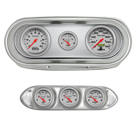 6 GAUGE DIRECT-FIT DASH KIT NOVA 62-65 ULTRA-LITE