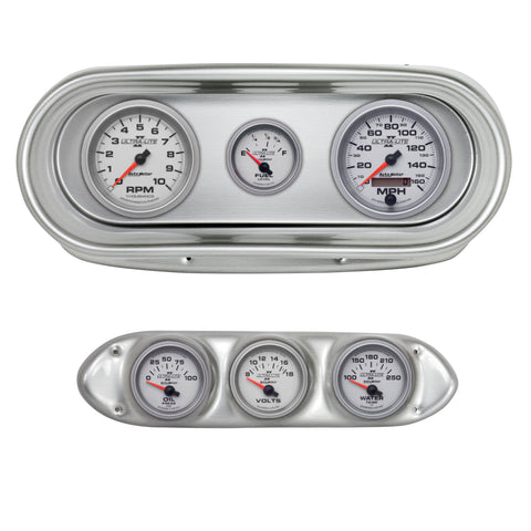 6 GAUGE DIRECT-FIT DASH KIT NOVA 62-65 ULTRA-LITE II