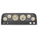 6 GAUGE DIRECT-FIT DASH KIT CHEVY TRUCK 64-66 ANTIQUE BEIGE