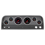 6 GAUGE DIRECT-FIT DASH KIT CHEVY TRUCK 64-66 DESIGNER BLACK