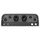 6 GAUGE DIRECT-FIT DASH KIT CHEVY TRUCK 64-66 OLD TYME BLACK