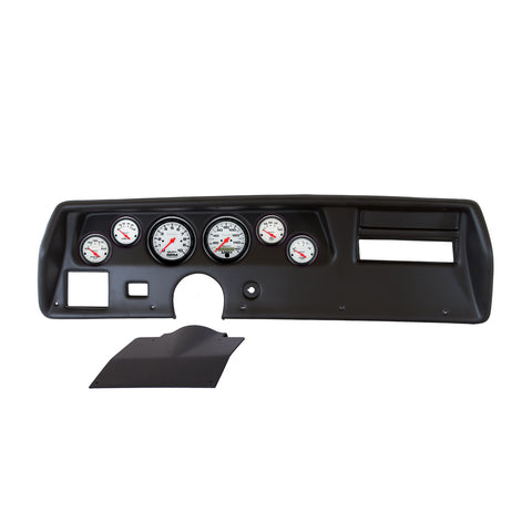 6 GAUGE DIRECT-FIT DASH KIT CHEVELLESS/ELCAMINO/MONTE 70-72 PHANTOM