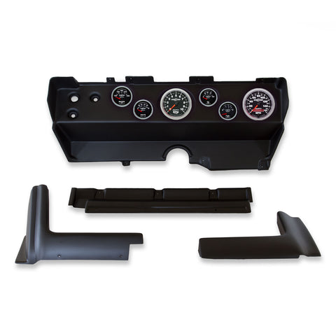 6 GAUGE DIRECT-FIT DASH KIT E-BODY / CUDA / CHALLENGER 70-74 SPORT-COMP II