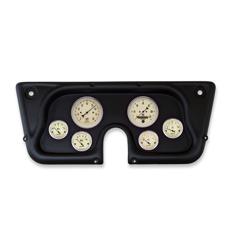 6 GAUGE DIRECT-FIT DASH KIT CHEVY TRUCK C / K / K5 / SUBURBN 67-72 ANTIQUE BEIGE