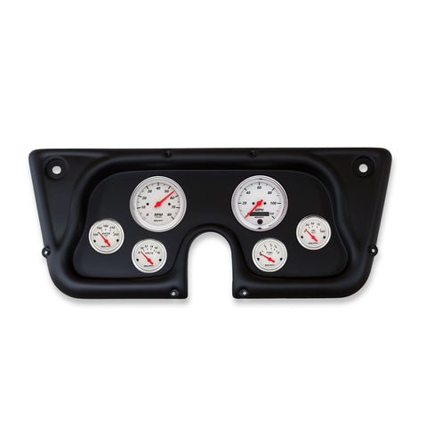 6 GAUGE DIRECT-FIT DASH KIT CHEVY TRUCK C / K / K5 / SUBURBN 67-72 ARCTIC WHITE