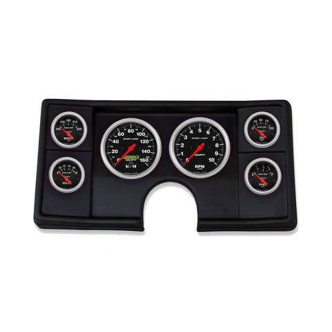 6 GAUGE DIRECT FIT DASH KIT MALIBU/EL CAMINO/MONTECARLO 82-87 SPORT-COMP