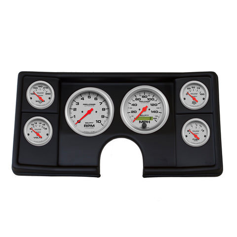 6 GAUGE DIRECT FIT DASH KIT MALIBU/EL CAMINO/MONTECARLO 82-87 ULTRA-LITE
