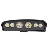 6 GAUGE DIRECT-FIT DASH KIT FORD TRUCK 61-66 ANTIQUE BEIGE