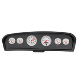 6 GAUGE DIRECT-FIT DASH KIT FORD TRUCK 61-66 ARCTIC WHITE