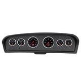 6 GAUGE DIRECT-FIT DASH KIT FORD TRUCK 61-66 DESIGNER BLACK