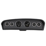 6 GAUGE DIRECT-FIT DASH KIT FORD TRUCK 61-66 OLD TYME BLACK
