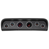 6 GAUGE DIRECT-FIT DASH KIT FORD TRUCK 67-72 DESIGNER BLACK