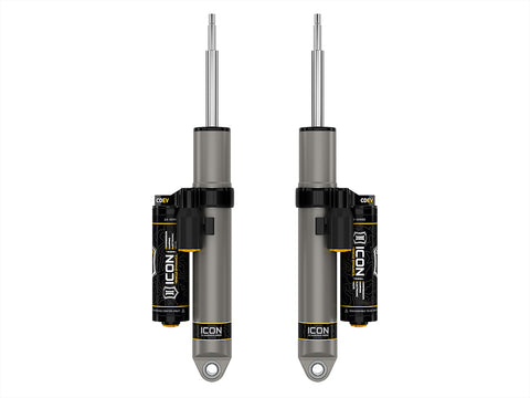 ICON 2014-2026 Ram 2500 2" Lift Rear V.S. 2.5 Aluminum Series Shock Absorbers Piggyback Reservoir W/ CDEV Pair