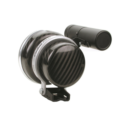 GAUGE COVER FOR 5" PEDESTAL TACHOMETER CARBON FIBER CUP