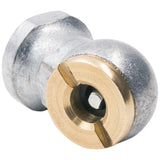 AIR CHUCK 90º BALL FOOT 1/4" NPT