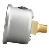 1-1/2" PRESSURE 0-60 PSI WHITE