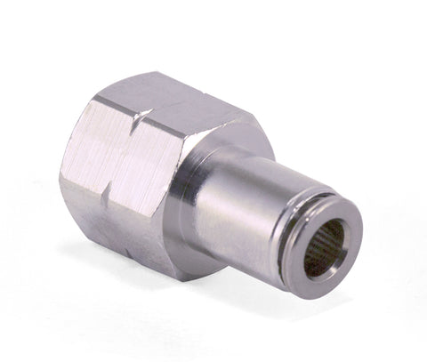 Straight - Female 1/4" FNPT X 1/4" Tube
