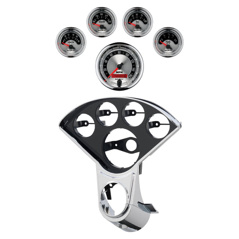 5 GAUGE DIRECT-FIT DASH KIT CHEVY TRUCK 55-59 AMERICAN MUSCLE