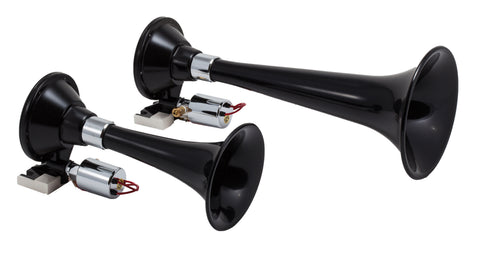 Kleinn Air Horns - 220 - Black Dual Train Horn