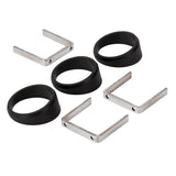 ANGLE RINGS 3 PCS. BLACK FOR 2-1/16" GAUGES