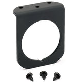 GAUGE MOUNTING PANEL SINGLE 2-1/16" BLACK ALUMINUM