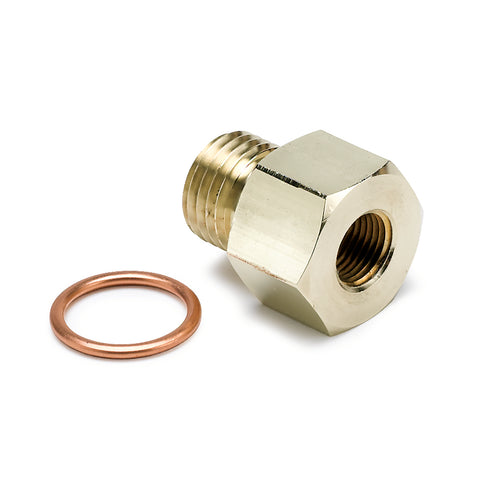 FITTING ADAPTER METRIC M14X1.5 MALE TO 1/8" NPTF FEMALE BRASS