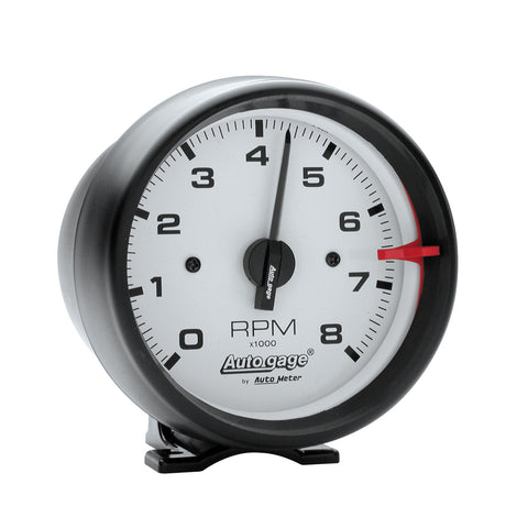 3-3/4" PEDESTAL TACHOMETER 0-8000 RPM AUTO GAGE