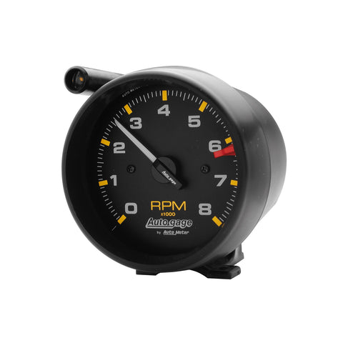 3-3/4" PEDESTAL TACHOMETER 0-8000 RPM AUTO GAGE