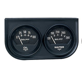 GAUGE CONSOLE OILP/WTMP 2-1/16" 100 PSI/280 °F BLK DIAL BLK BZL AUTOGAGE