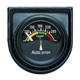 1-1/2-1/16" WATER TEMPERATURE 100-280 °F AUTO GAGE