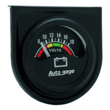 1-1/2-1/16" VOLTMETER 8-18V AUTO GAGE