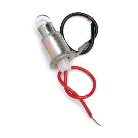 LIGHT BULB & SOCKET ASSY. BAYONET 2W REPLACEMENT 2-1/16" AUTO GAGE