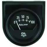 2-1/16" OIL PRESSURE 0-100 PSI AUTO GAGE
