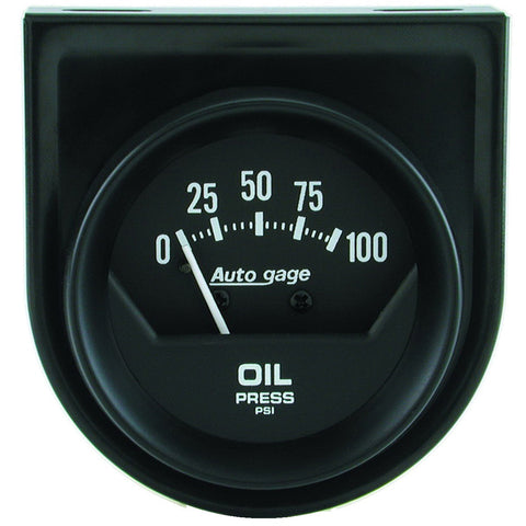 2-1/16" OIL PRESSURE 0-100 PSI AUTO GAGE