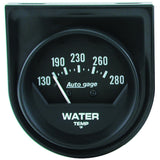 2-1/16" WATER TEMPERATURE 130-280 °F AUTO GAGE