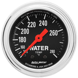 2-1/16" WATER TEMPERATURE 140-280 °F TRADITIONAL CHROME