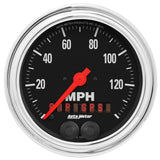 3-3/8" GPS SPEEDOMETER 0-140 MPH TRADITIONAL CHROME