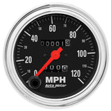 3-3/8" SPEEDOMETER 0-120 MPH TRADITIONAL CHROME
