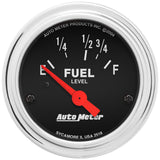 2-1/16" FUEL LEVEL 16-158 O TRAD. CHROME