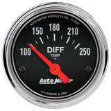 2-1/16" DIFFERENTIAL TEMPERATURE 100-250 °F TRADITIONAL CHROME