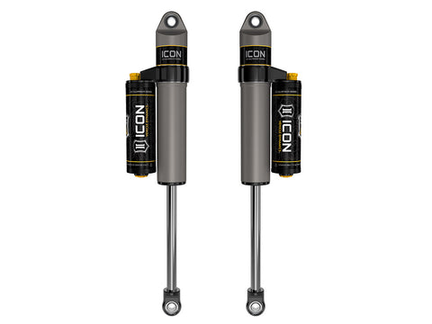 ICON 2009-2026 Ford F-150/2004-2008 Ford F-150 4WD 0-1" Lift Rear V.S. 2.5 Aluminum Series Shock Absorbers Piggyback Reservoir W/ CDCV Pair
