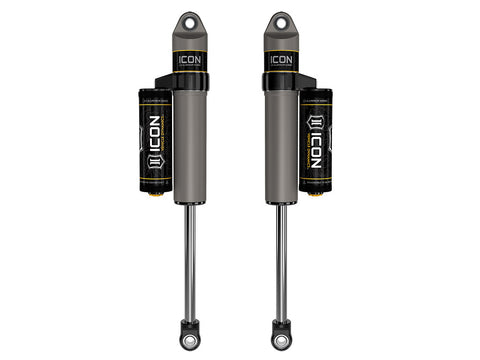 ICON 2009-2026 Ford F-150/2004-2008 Ford F-150 4WD 0-1" Lift Rear V.S. 2.5 Aluminum Series Shock Absorbers Piggyback Reservoir Pair