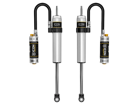 ICON 2014-2026 Ram 2500/2013-2026 Ram 3500 2.5” Lift Front V.S. 2.5 Aluminum Series Shock Absorbers Remote Reservoir W/ CDCV Pair